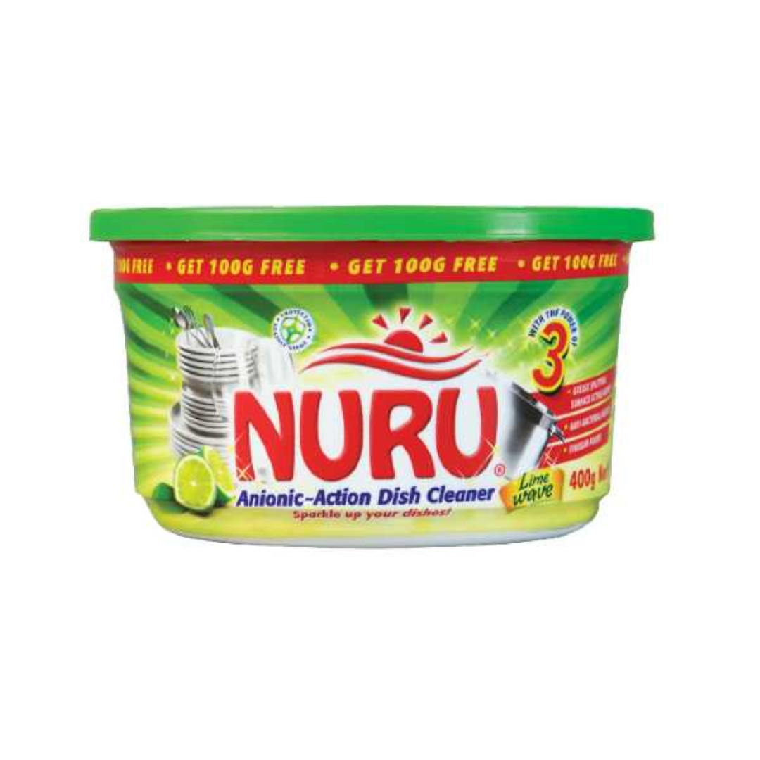 NURU DISH WASHING PASTE LIME 200G